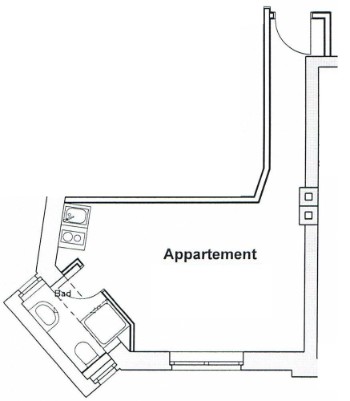 1 Raum Studentenwohnung Bochum